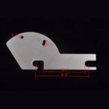 Detachable Batwing Fairing 6x9 White Speaker For Harley Davidson Touring Road King 94 95 96 UP White - pazoma