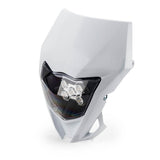 YAMAHA WR250F WR450F LED Headlight MX Enduro Dirt Bike Motorcross Off-Road Headlamp 2012-2019 White - pazoma