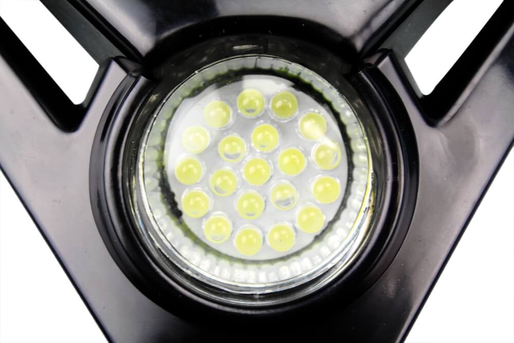 Black Headlamp Mini Motorcycle Streetfighter Enduro Headlight LED