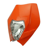 Universal Dirt Bike Motocross Enduro MX Dual Sport Supermoto Headlight Fairing Headlamp Yamaha Kawasaki MX EXC SX WR DRZ KLX KX YZ F - pazoma