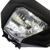 White Headlight Head Lamp Light StreetFighter For KTM Dirt Bike Motocross Enduro Honda Yamaha Suzuki Kawasaki - pazoma