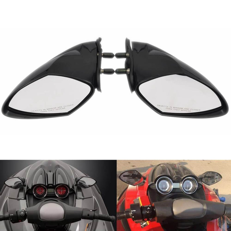 Cruiser Mirror WaveRunner VX110 RH Right Black Sport Side VX Deluxe Yamaha Fits