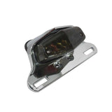 LED Lucas Style Fender Mount Taillights Brake License Plate Light Lamp for Harley Triumph Cafe Racer Vintage Chopper - pazoma