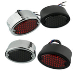 Cat Eye LED Tail Brake Stop Light For Harley Chopper Bobber Vintage British Motorcycle Stop Tail Rear Light BSA Norton