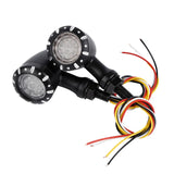 Motorcycle 3 in 1 LED Turn Signals With Taillight Flasher Lamp Universal Motorbike Indicator Light Brake Running Light 12v - pazoma